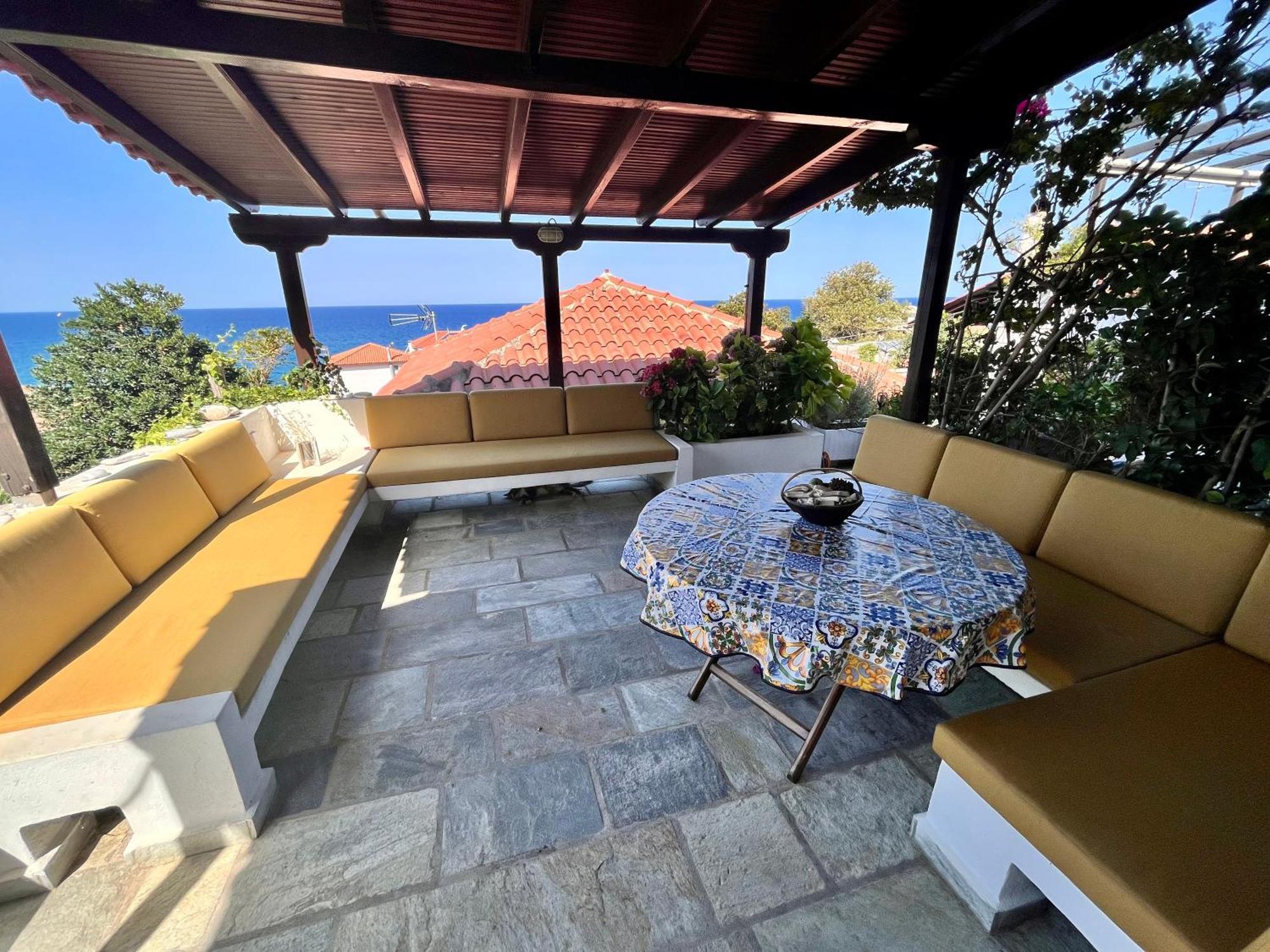 Casa Fagri - Maisonette With Sea View Agios Ioannis  Buitenkant foto